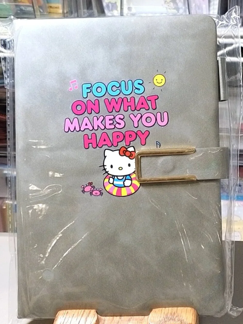 2772 ✨ Hello Kitty Padded PU Leather A5 Journal – 100 Pages ✨